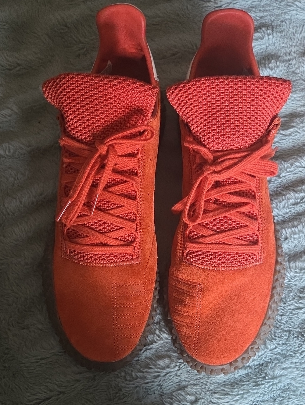 Men's Adidas Kamanda Sneaker Vibrant Orange. Size 11